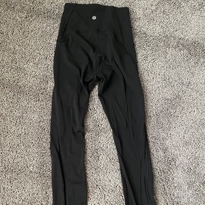 train times luxtreme legging 25” - size 2